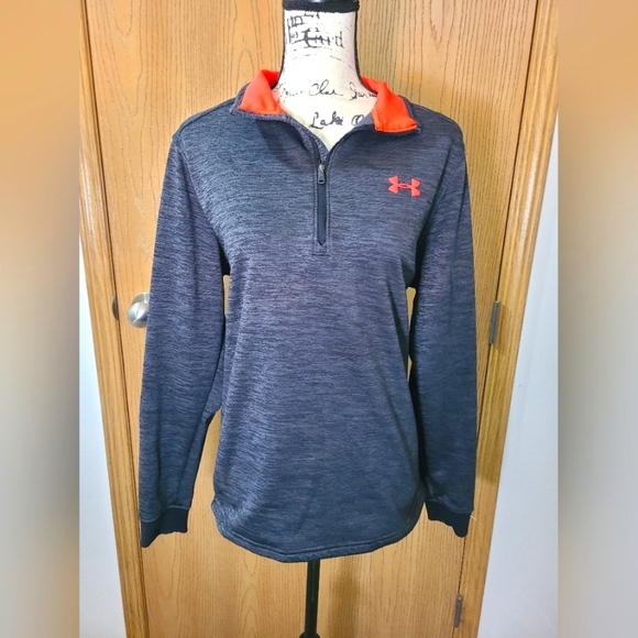 Under Armour Cold Gear loose fleece half zip sweatshirt - Picture 1 of 2